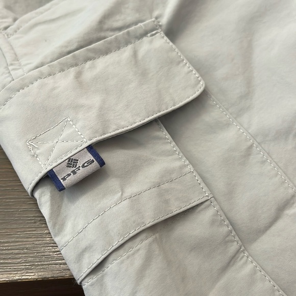 NWT! Columbia Men's gray Bahama Cargo Shorts. Nylon. Various sizes - Picture 5 of 16
